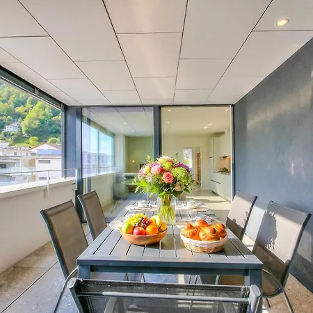 Lejlighed Urban Maggiolina Sunset With Terrace & Mountain Views - Happy Locarno